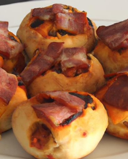Game Day Delights: Easy Cheesy Pepperoni Pizza Bombs