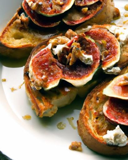 Sweet & Savory: Ricotta Toast with Figs and Honey Delight