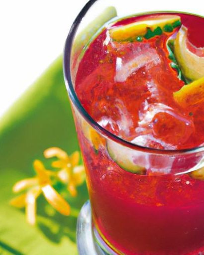 Refresh Your Day: The Zesty Charm of Hibiscus Ginger Iced Tea