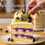 Amazing Spring Lemon Blueberry Layer Cake: Brighten Your Day
