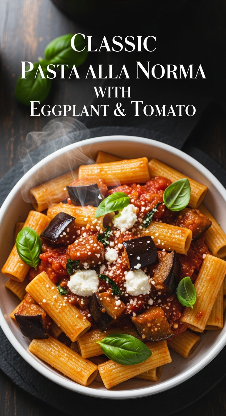 Best Classic Pasta alla Norma with Eggplant & Tomato: Savor Sicily