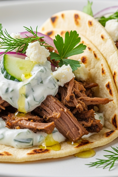 Best Greek Lamb Tacos: A Flavorful Twist with Tzatziki & Feta
