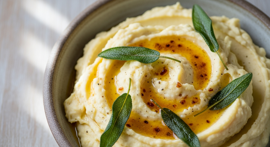 Best Mashed Potatoes with Brown Butter & Crispy Sage