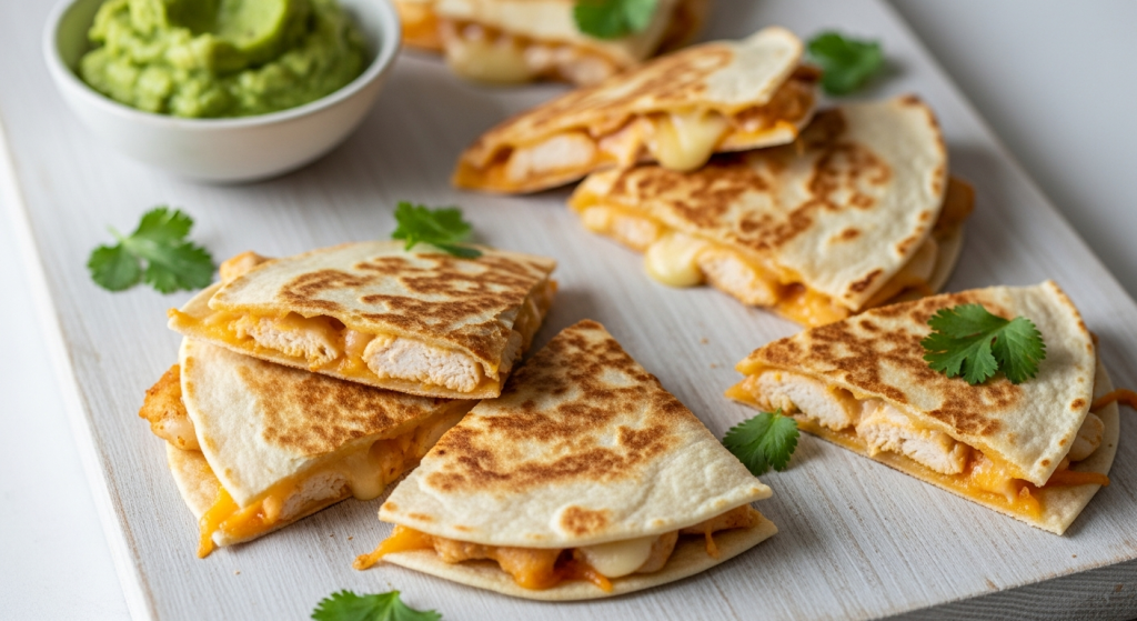 Best Mini Chicken & Cheese Quesadillas: Bite-Sized Flavor Boost