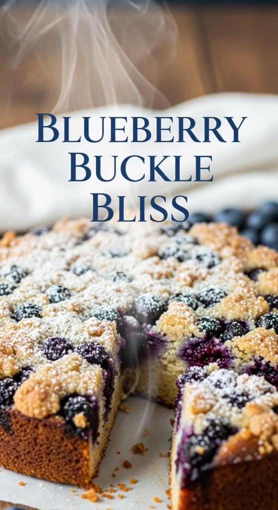 Blueberry Buckle Bliss: A Classic Berry Dessert Uncovered