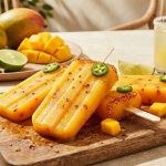 Cooling Off with Irresistible Spicy Mango Margarita Popsicles Delights