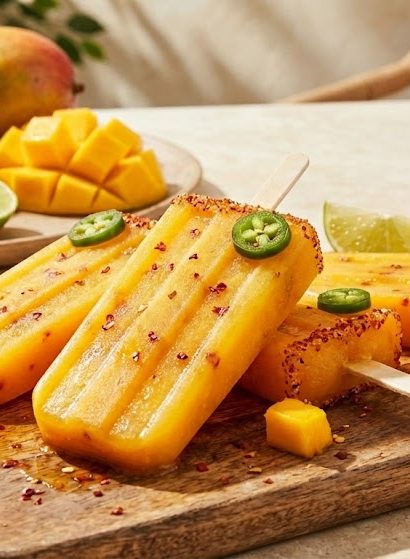 Cooling Off with Irresistible Spicy Mango Margarita Popsicles Delights