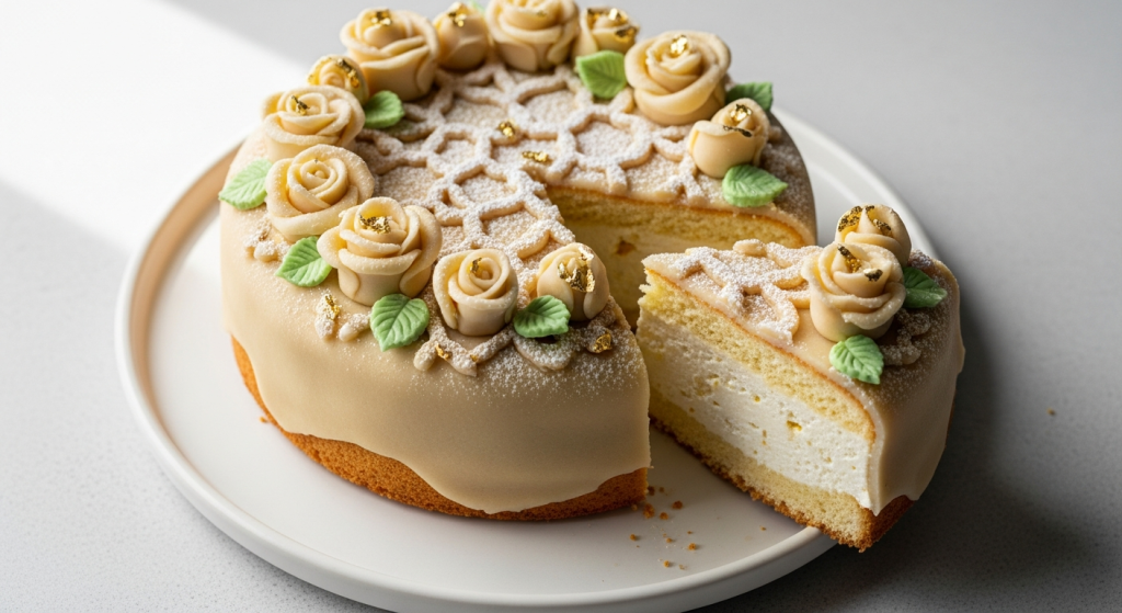 Crafting Ornate Ricotta & Marzipan Cake: Decadent Delights