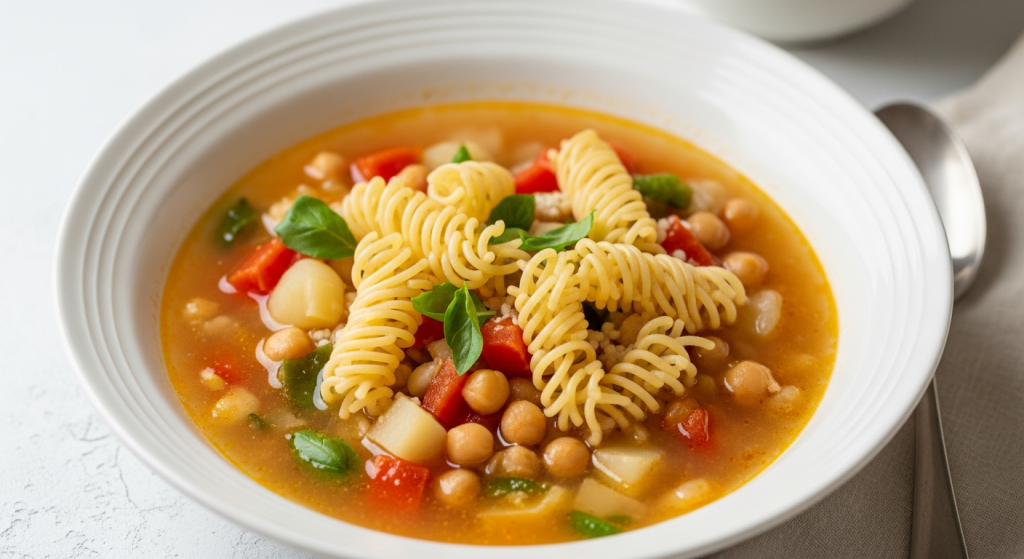 Decadent One-Pot Pasta e Ceci: Hearty Chickpea Soup Made Simple