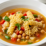 Decadent One-Pot Pasta e Ceci: Hearty Chickpea Soup Made Simple