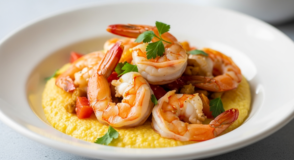 Delicious and Creamy Shrimp and Grits Delight: Savor Southern Comfort