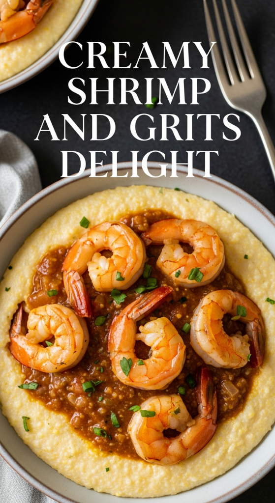 Delicious and Creamy Shrimp and Grits Delight: Savor Southern Comfort
