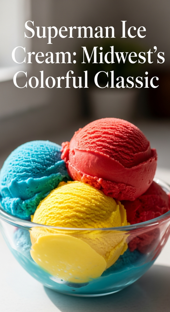 Discovering Superman Ice Cream Midwest’s Colorful Classic
