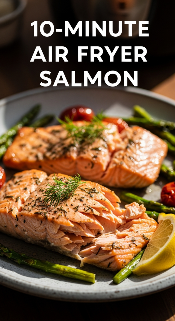 Easy 10-Minute Air Fryer Salmon Recipe: Quick & Tasty