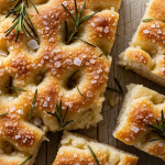 Effortless No-Knead Rosemary Focaccia with Flaky Sea Salt