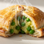 Golden Crispy Potato & Pea Turnovers: A Savory Delight