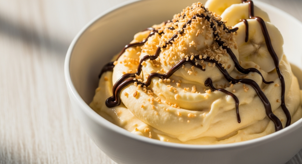 How to Make Healthy Banana “Nice” Cream: Creamy Delight