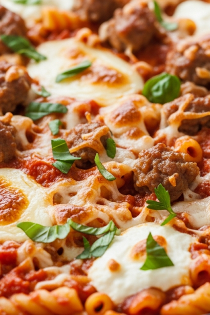 Irresistible 20-Minute Skillet Ziti with Sausage Quick & Flavorful