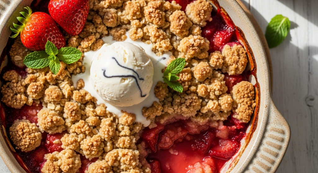 Irresistible Strawberry Rhubarb Crumble Recipe Guide: Sweet & Tangy
