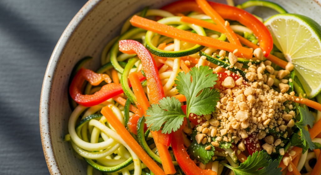 Irresistible Zesty Zucchini Noodle Pad Thai: A Fresh Twist on Tradition