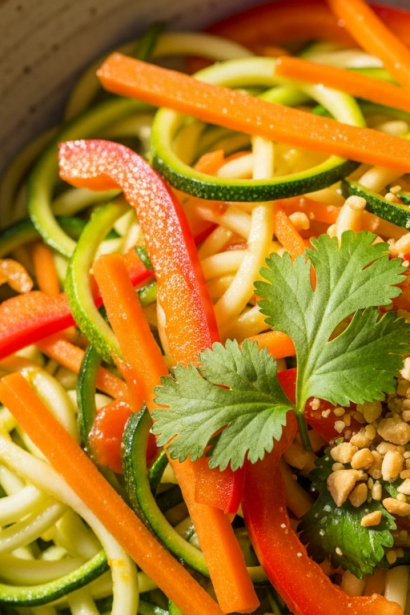 Irresistible Zesty Zucchini Noodle Pad Thai: A Fresh Twist on Tradition
