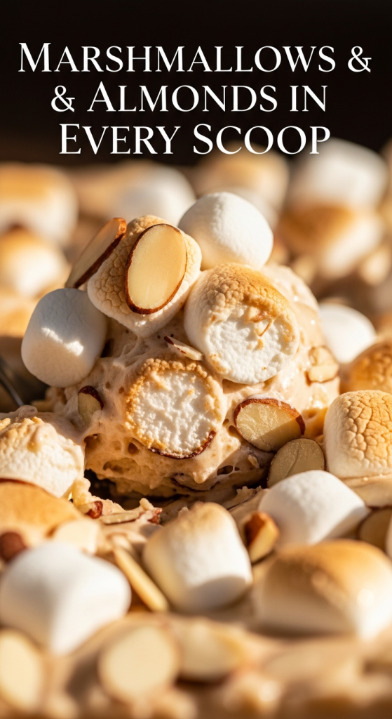Marshmallows & Almonds in Every Scoop: Rocky Road Delight