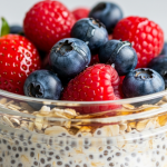 Overnight Oats with Chia & Berries: Energize Mornings