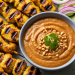 Perfect Chicken Satay with Classic Peanut Sauce Savor the Flavor