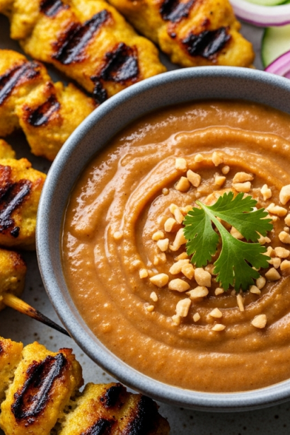 Perfect Chicken Satay with Classic Peanut Sauce Savor the Flavor