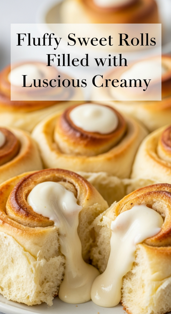 Perfect Fluffy Sweet Rolls Filled with Luscious Creamy Goodness