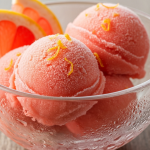 Pink Grapefruit & Campari-Free Sorbet Recipe Zesty Delight