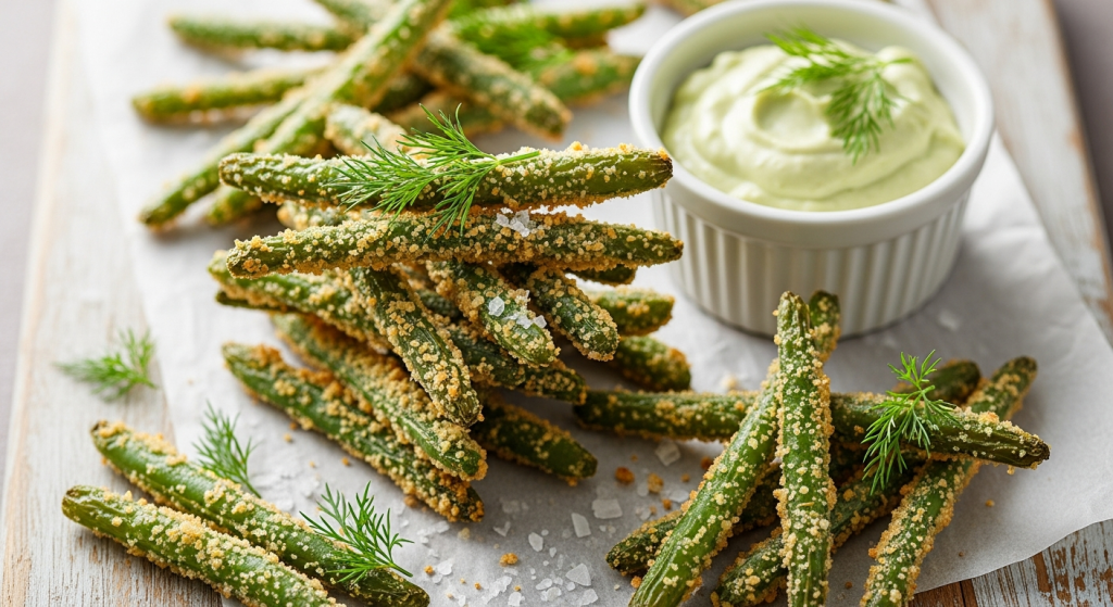 Quick Healthy 15-Minute Air Fryer Green Bean Fries Recipe Guide