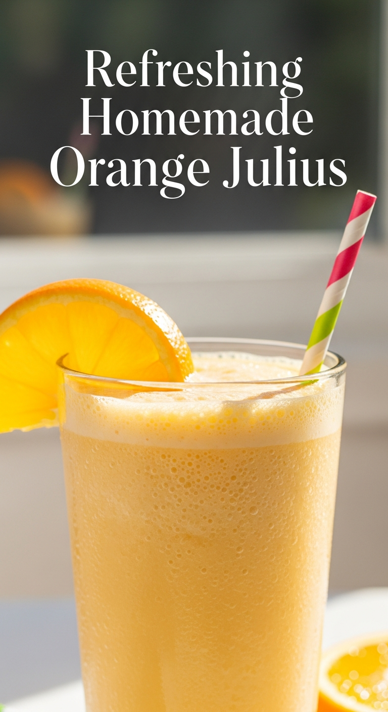 Refreshing Homemade Orange Julius Easy Copycat Recipe S