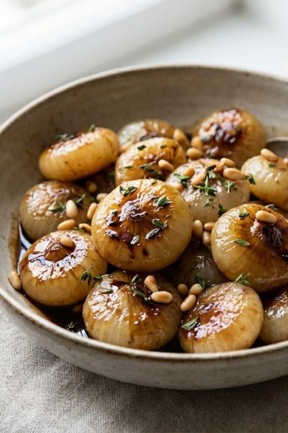 Sweet and Sour Cipollini Onions Recipe: Tangy Delight