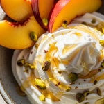 The Delight of Peach and Honey Frozen Yogurt: Sweet Bliss