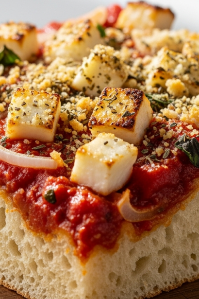 Thick-Crust Sicilian Sfincione Pizza: Discover the Rich Flavors