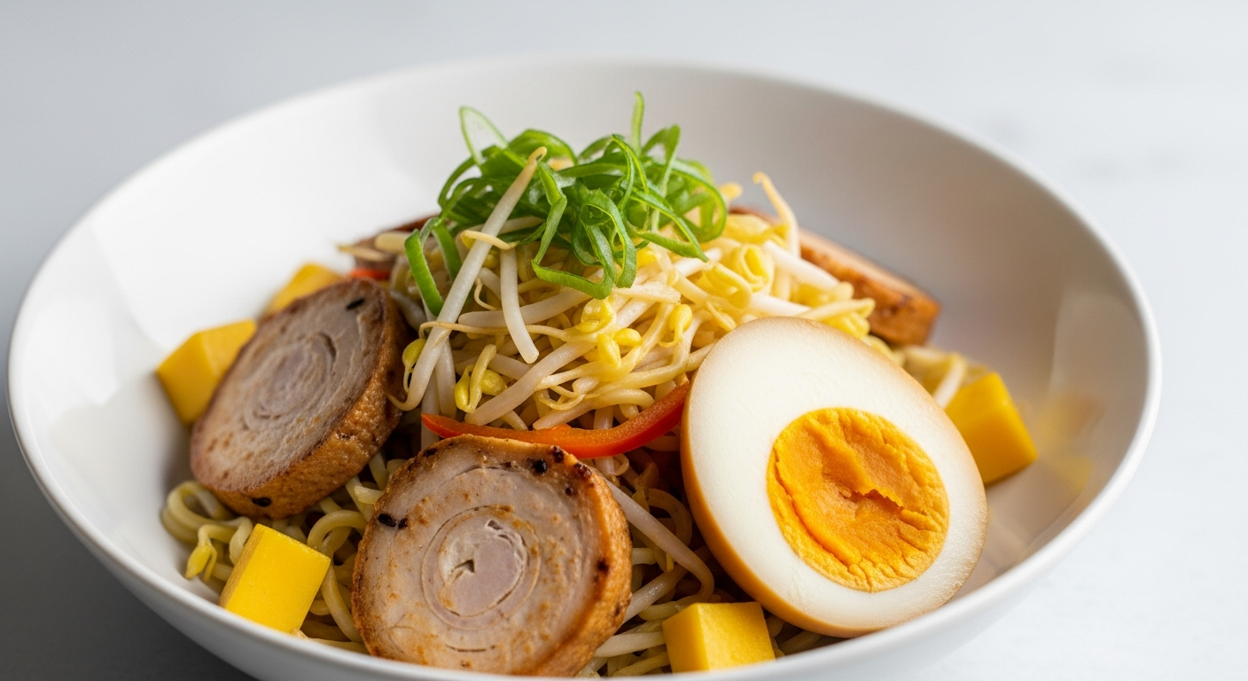 Ultimate Carbonara Ramen: A Creamy Fusion of Italian and Japanese Flair