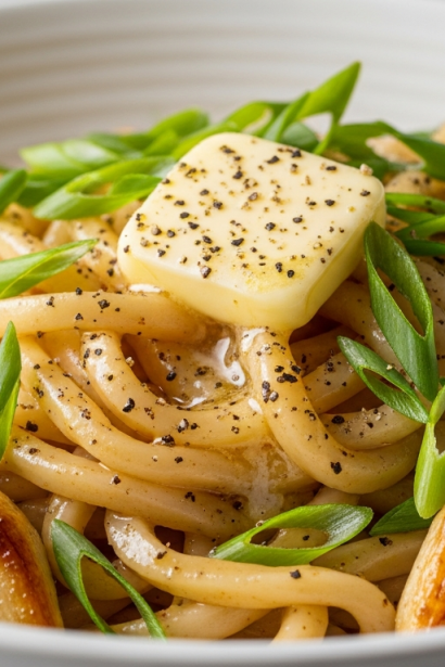 Whip Up 15-Min Miso Garlic Butter Udon: Decadent Quick & Savory!