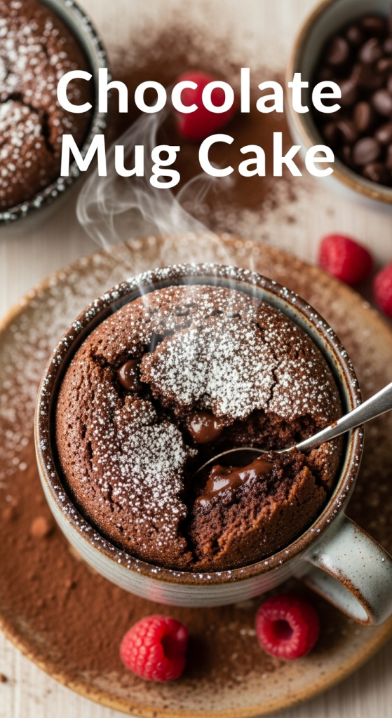 Whip Up a Decadent 5-Minute Chocolate Mug Cake Today