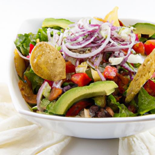 Quick & Flavorful: 15-Minute Taco Salad with catalina Kick