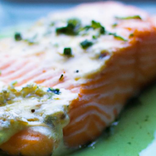 Savor Keto Salmon with Lush ‌Creamy Dill Sauce⁢ Delight