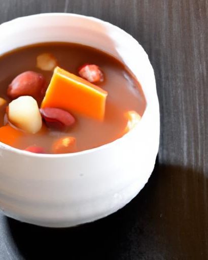 Warm Up with Sweet Red Bean Soup and Chewy Mochi Delight