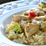15-Minute Cheesy Chicken & Rice Skillet: Quick, Delicious!