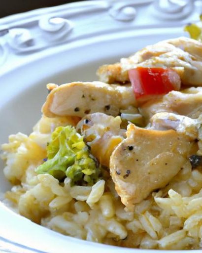 15-Minute Cheesy Chicken & Rice Skillet: Quick, Delicious!