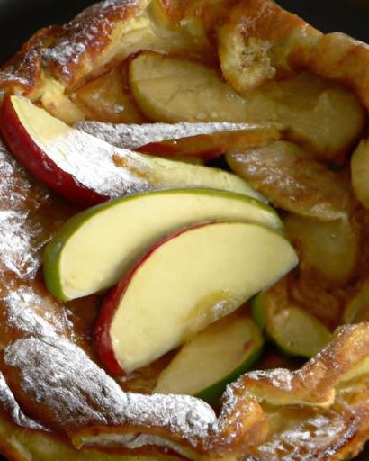 Fluffy German Apple Pancake: The Dutch Baby Delight Unveiled