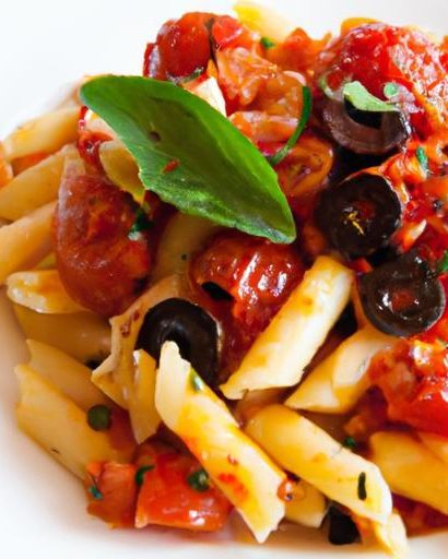 Classic Pasta Puttanesca: Bold, Tangy Tomato Delight