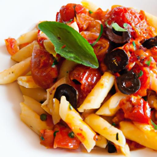 Classic Pasta Puttanesca: Bold, Tangy Tomato Delight