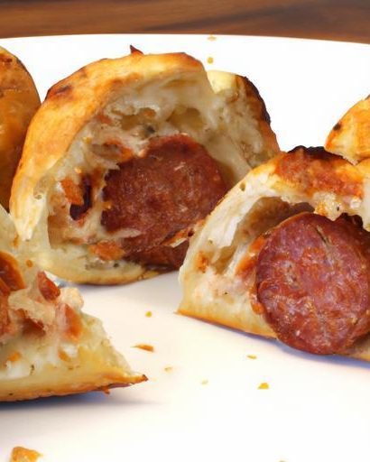 Game Day Delight: Easy Cheesy Pepperoni Pizza Bombs