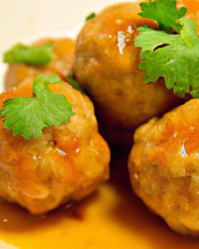 Sticky Orange Chicken Meatballs: A Zesty Twist on Comfort Food