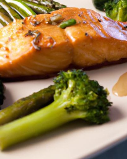 Irresistible ​Honey-Garlic Glazed Salmon⁢ with Broccolini